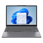 Lenovo ideapad slim 3 intel core i7 13th gen windows 11 home laptop 83k100c9in luna grey 16gb 512gb Front View