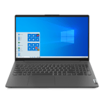 Lenovo ideapad slim 5i intel core i5 11th gen windows 10 home laptop 82fg010bin 256gb ssd 8gb 1tb graphite grey Front View