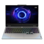 Lenovo loq gaming intel core i7 13th gen windows 11 home laptop 83je00u7in luna grey 16gb 1tb Front View