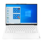 Lenovo yoga slim 7 carbon intel core i7 11th gen windows 10 home laptop moon white 82ev003win 16gb ram 1tb ssd Front View