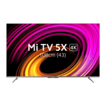 Mi Tv 5X 4K Ultra HD 43 inch Front View