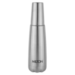 Milton vertex 1000 ml water bottle with tumbler steel Front View