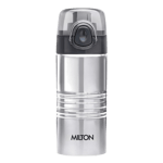 Milton vogue single wall water bottle 500 ml steel Front View