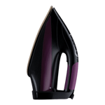 Morphy richards intellitemp 2400 w steam iron black purple dual tone Front View