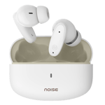Noise buds connect truly wireless ivory white Front View