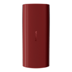 Nokia 106 2023 single sim Red Back View