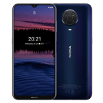 Nokia G20 Dark blue front back view