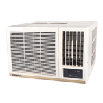 O General 1 5 Ton 3 Star Fixed Speed Window AC AXGB18BBAA B 1 5 Ton 3 Star front view