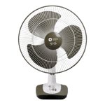 ORIENT Electric Table 27 400mm Table Fan Commander Grey front view