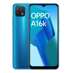 Oppo a16k blue 32gb 3gb ram Front Back View