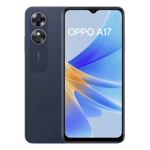 Oppo a17 midnight black 64gb 4gb ram Front Back View