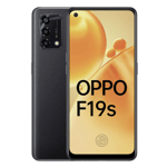 Oppo f19s glowing black 128gb 6gb ram Front Back View