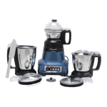 Panasonic mx ae 375 750w mixer grinder 3 jars blue Full View