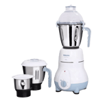 Philips hl1643 04 600w mixer grinder3 jars white blue Full View