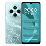 Poco c75 5g aqua bliss 4gb 64gb Front Back View