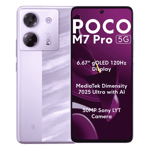 Poco m7 pro 5g lavender frost 8gb 256gb Front Back View