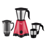 Preethi crown plus mg 258 600w mixer grinder 4 jars red grey Full View