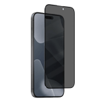 Privacy tempered glass for apple iphone 17 black Front View