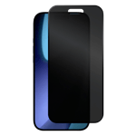 Privacy tempered glass for apple iphone 17 pro black Front View