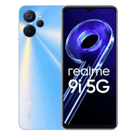 Realme 9i 5g soulful blue 128gb 6gb ram Front Back View Image