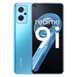 Realme 9i prism blue 64gb 4gb ram Front Back View