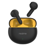 Realme buds t01 enc true wireless black Front Open View