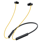 Realme buds wireless 3 black yellow Front View