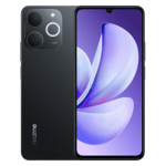 Realme c71 obsidian black 64gb 4gb ram Front Back View