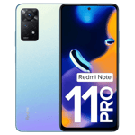 Redmi note 11 pro starry blue 128gb 6gb ram Front Back View