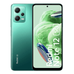 Redmi note 12 5g frosted green 128gb 4gb ram Front Back View