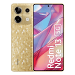 Redmi note 13 5g prism gold 12gb 256gb ram Front Back View