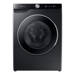 Samsung 11 0kg fully automatic front load washing machine ww11cg604dlb black caviar Front View