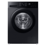 Samsung 12 0kg fully automatic front load washing machine ww12dg5b24abtl black caviar Front View Image