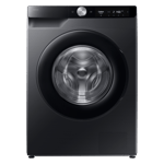 Samsung 12 0kg fully automatic front load washing machine ww12dg6b24abtl black caviar Front View