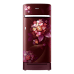 Samsung 198 l horizontal curve design direct cool single door 4 star refrigerator rr21b2h2xht hl hydrangea plum Front View