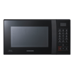 Samsung 21 l convection microwave oven ce76jd b1 xtl black Front View
