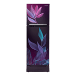 Samsung 236L Frost Free Double Door 2 Star Refrigerator RT28C31429RHL Paradise Bloom Purple 1