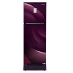 Samsung 244 l frost free double door 3 star refrigerator rythmic twirl plum rt28a3c234r hl Front View