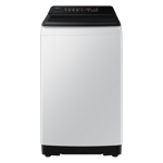 Samsung 7 0kg fully automatic top load washing machine wa70bg4441bgtl light gray Front View