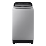 Samsung 7 0kg fully automatic top load washing machine wa70n4561ss silver Front View