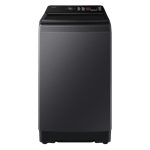 Samsung 8 0kg fully automatic top load washing machine with ai wash and super speed wa80f08s2c deep charcoal Front View