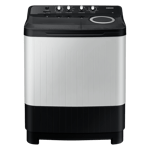 Samsung 8 0kg semi automatic hexa storm washing machine wt80c4200gg dark grey Front View