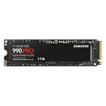 Samsung 990 pro 1tb nvme ssd internal storage device black 1tb Front View