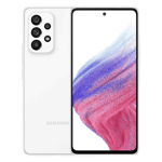Samsung Galaxy A53 5G White Front Back View