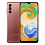 Samsung galaxy a04s copper 128gb 4gb ram Front Back