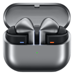 Samsung galaxy buds 3 pro reserve silver Front Open View