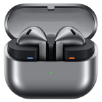 Samsung galaxy buds 3 reserve silver Front View