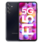 Samsung galaxy f15 5g ash black 128gb 4gb ram Front Back View