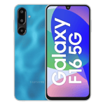 Samsung galaxy f16 5g vibing blue 6gb 128gb Front Back View Image