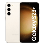 Samsung galaxy s23 plus 5g cream 256gb 8gb ram Front Back View